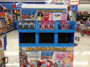 Ontel Slushy Magic half pallet display 2012